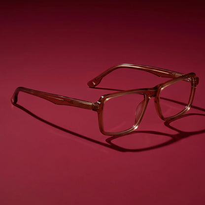 Fiore 1038 rectangular acetate reading glasses, brown frame · ReFramed, photo 70 of 92