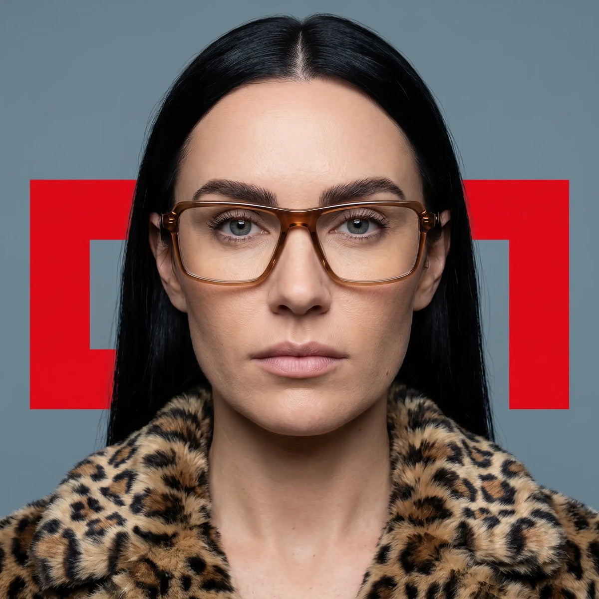 Fiore 1038 rectangular acetate reading glasses, brown frame · ReFramed, photo 90 of 92