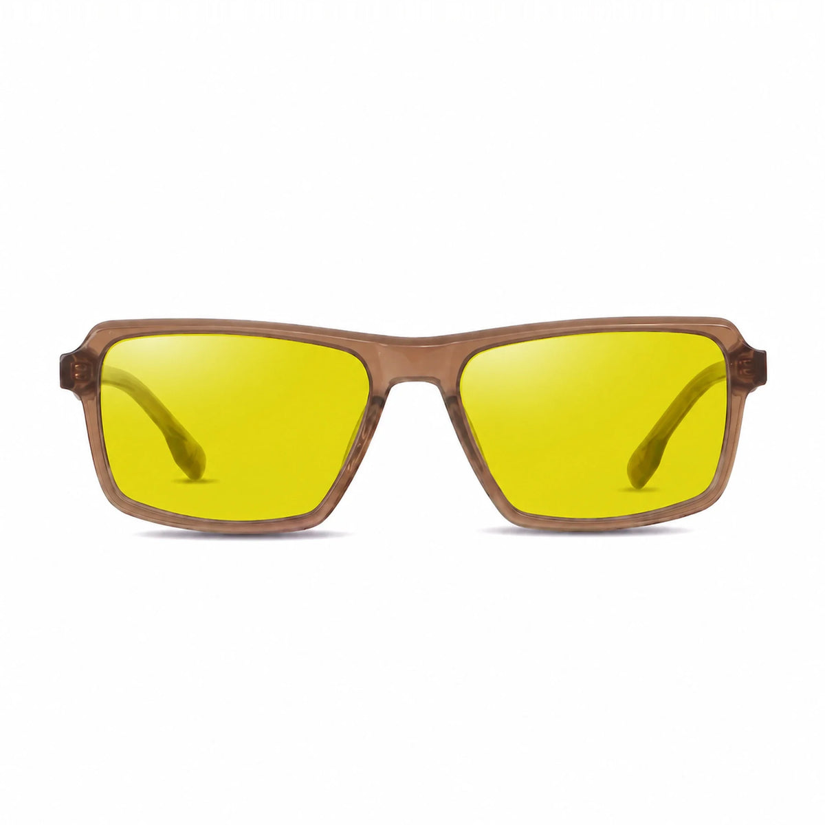 Fiore 1038 rectangle sunglasses, brown bio-acetate frame · ReFramed, photo 10 of 30