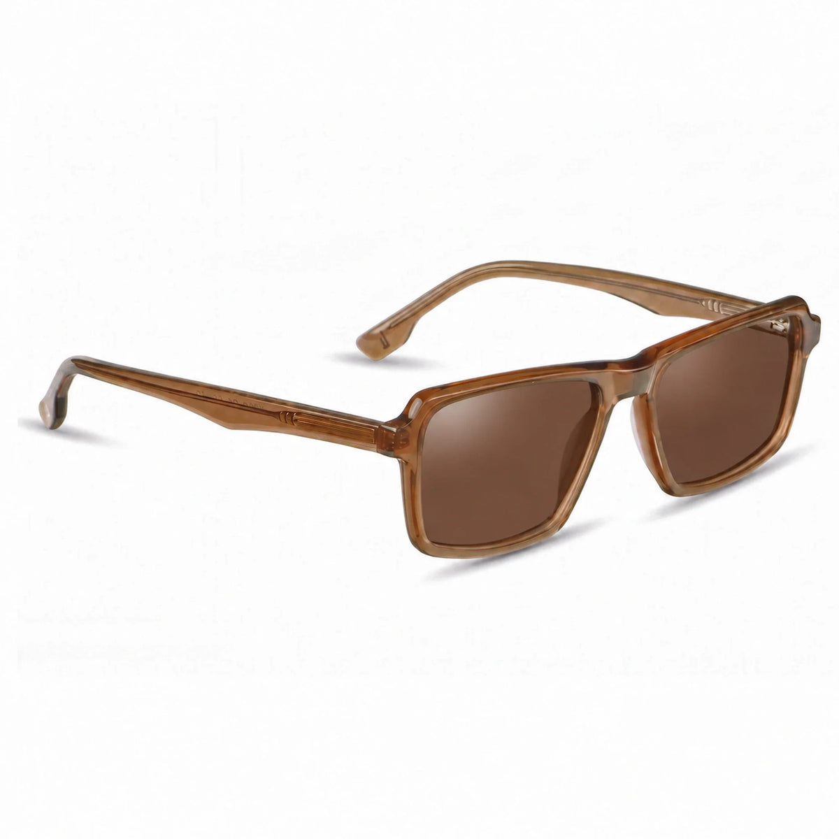Fiore 1038 rectangle sunglasses, brown bio-acetate frame · ReFramed, photo 5 of 30