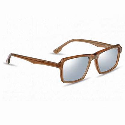 Fiore 1038 rectangle sunglasses, brown bio-acetate frame · ReFramed, photo 29 of 30