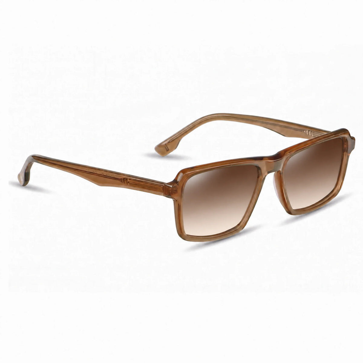 Fiore 1038 rectangle sunglasses, brown bio-acetate frame · ReFramed, photo 23 of 30