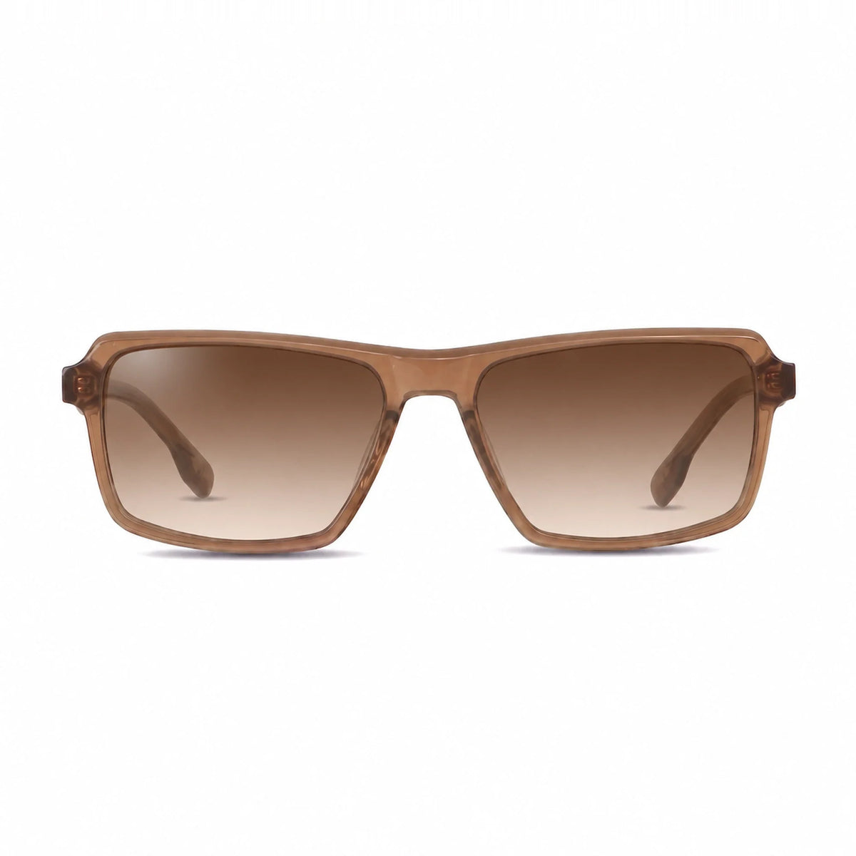 Fiore 1038 rectangle sunglasses, brown bio-acetate frame · ReFramed, photo 22 of 30