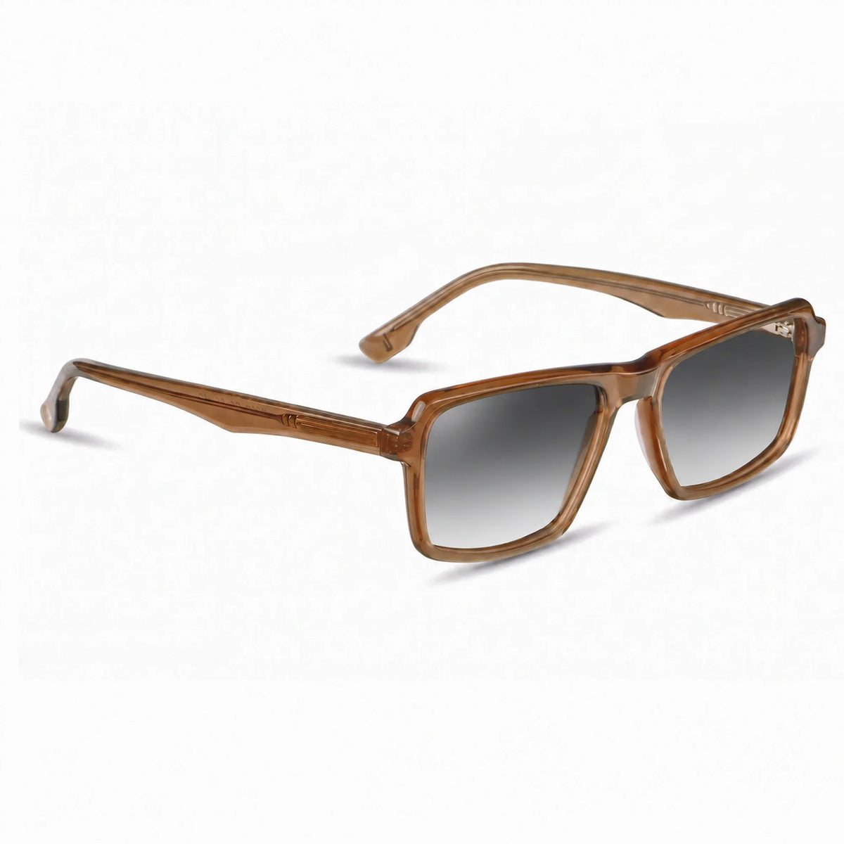 Fiore 1038 rectangle sunglasses, brown bio-acetate frame · ReFramed, photo 20 of 30