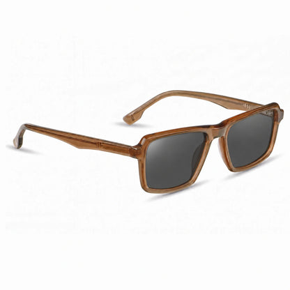 Fiore 1038 rectangle sunglasses, brown bio-acetate frame · ReFramed, photo 2 of 30