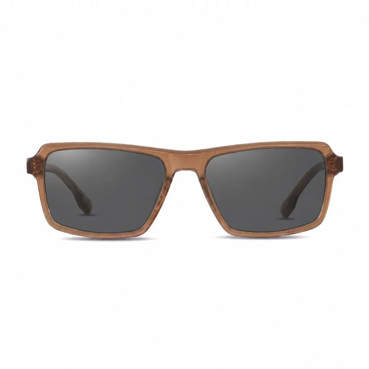 Fiore 1038 rectangle sunglasses, brown bio-acetate frame · ReFramed, photo 1 of 30