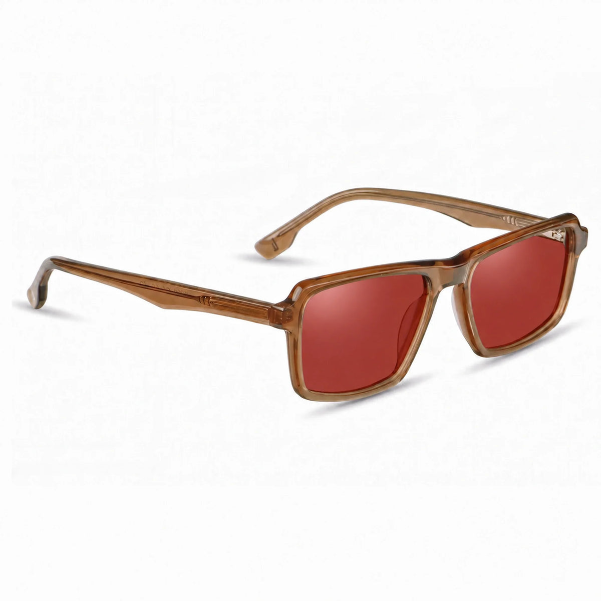 Fiore 1038 rectangle sunglasses, brown bio-acetate frame · ReFramed, photo 17 of 30