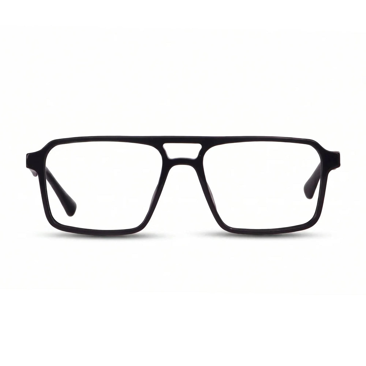 Fiore 1039 square aviator acetate and metal reading glasses, black frame · ReFramed, photo 1 of 87