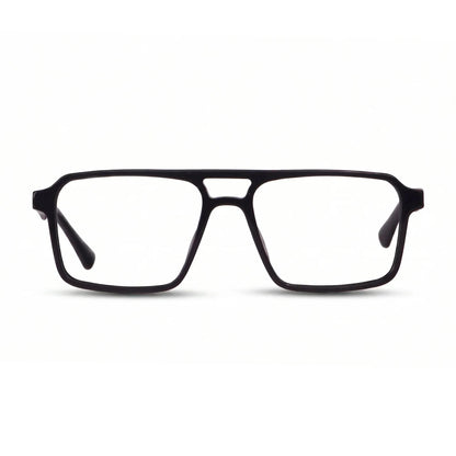 Fiore 1039 square aviator acetate and metal reading glasses, black frame · ReFramed, photo 1 of 87