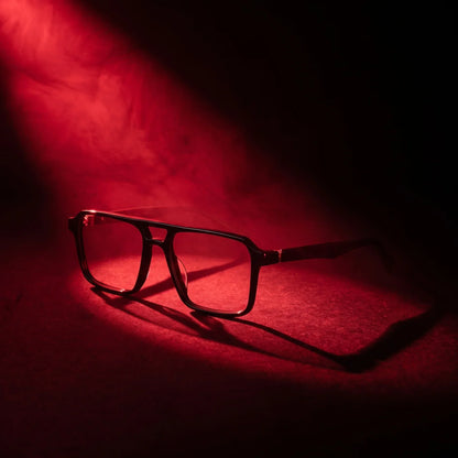 Fiore 1039 square aviator acetate and metal reading glasses, black frame · ReFramed, photo 11 of 87