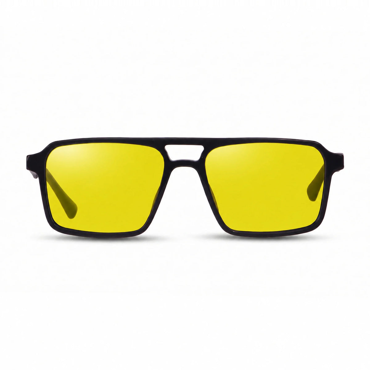 Fiore 1039 square aviator sunglasses, black bio-acetate frame · ReFramed, photo 7 of 24