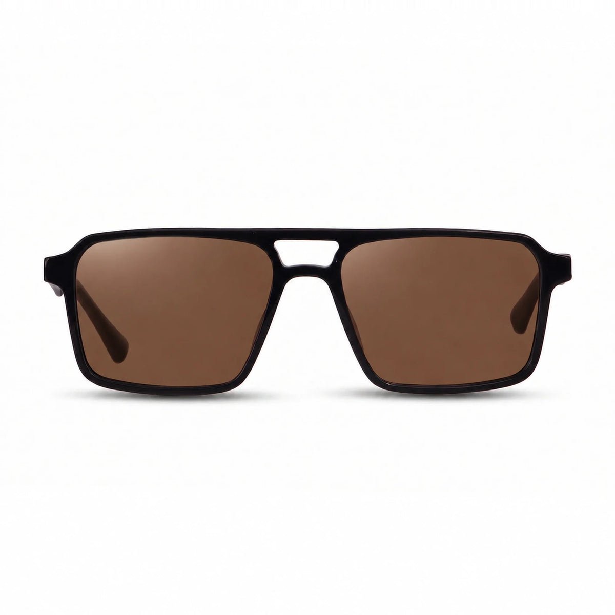 Fiore 1039 square aviator sunglasses, black bio-acetate frame · ReFramed, photo 3 of 24