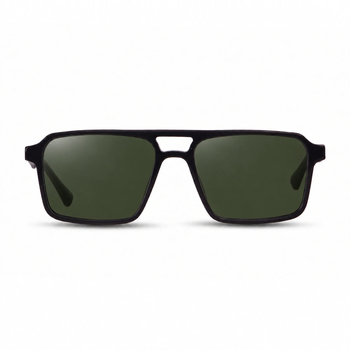 Fiore 1039 square aviator sunglasses, black bio-acetate frame · ReFramed, photo 5 of 24