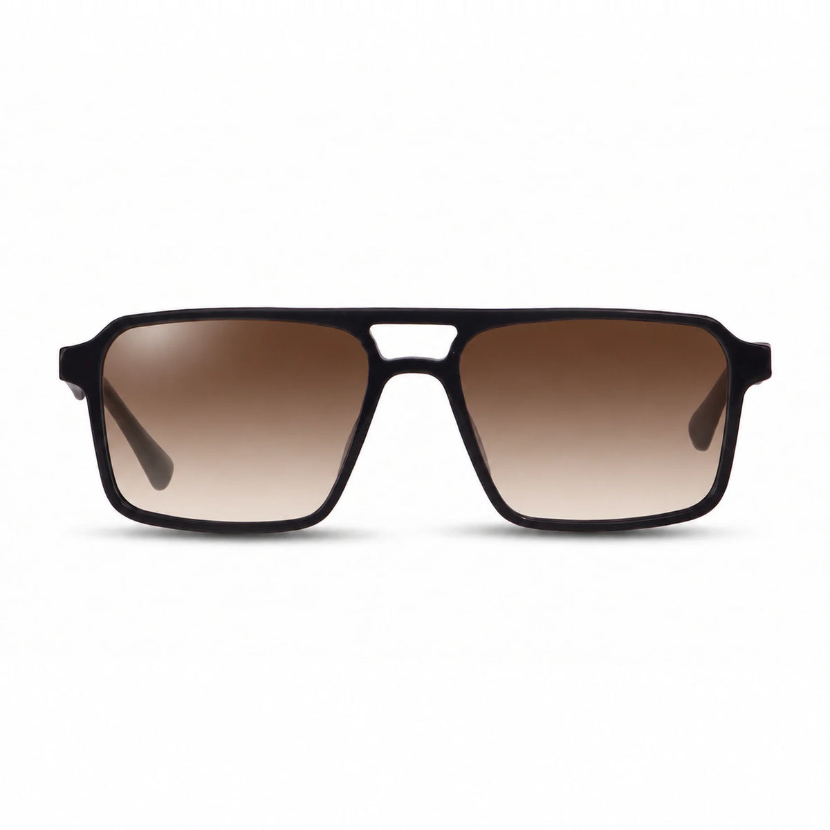 Fiore 1039 square aviator sunglasses, black bio-acetate frame · ReFramed, photo 15 of 24