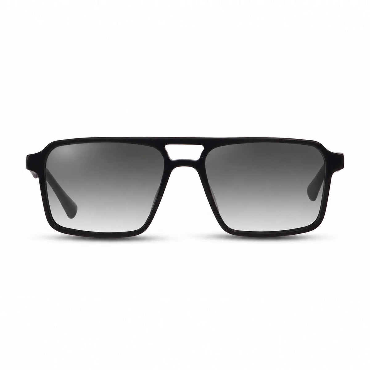 Fiore 1039 square aviator sunglasses, black bio-acetate frame · ReFramed, photo 13 of 24
