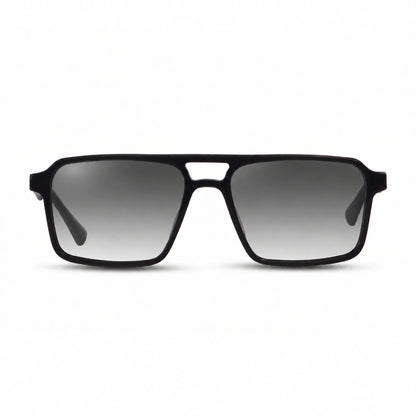 Fiore 1039 square aviator sunglasses, black bio-acetate frame · ReFramed, photo 13 of 24