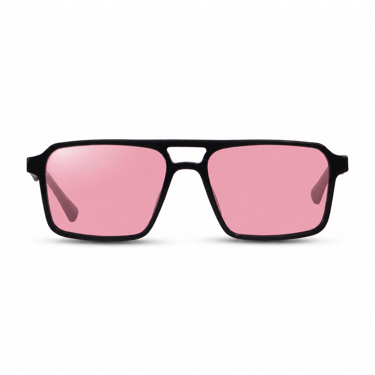 Fiore 1039 square aviator sunglasses, black bio-acetate frame · ReFramed, photo 9 of 24