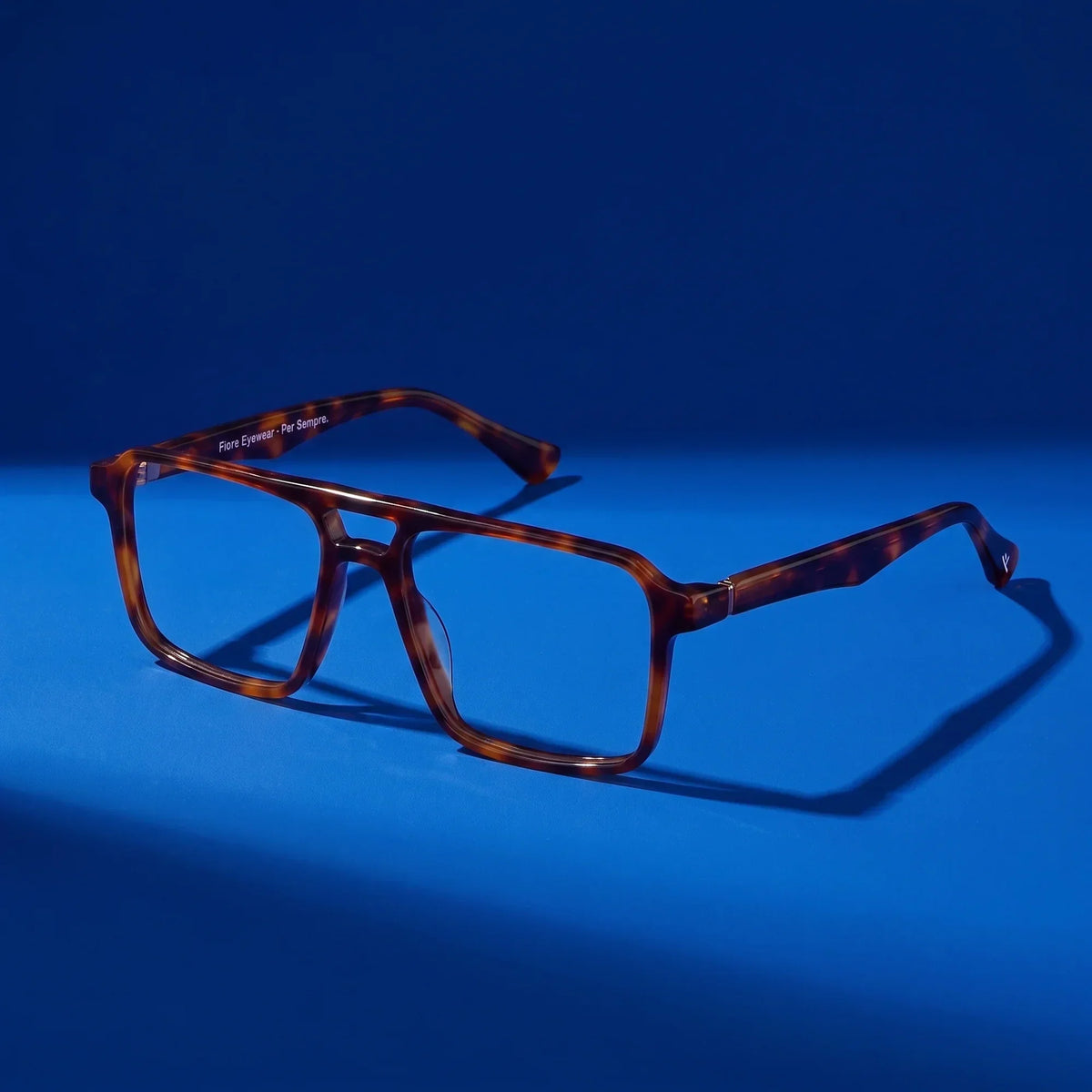 Fiore 1039 square aviator acetate and metal reading glasses, tortoise frame · ReFramed, photo 27 of 87