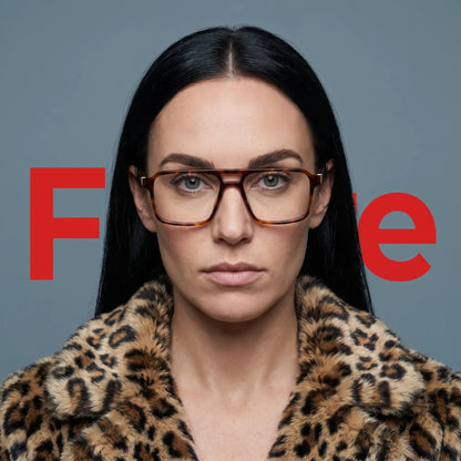 Fiore 1039 square aviator acetate and metal reading glasses, tortoise frame · ReFramed, photo 46 of 87
