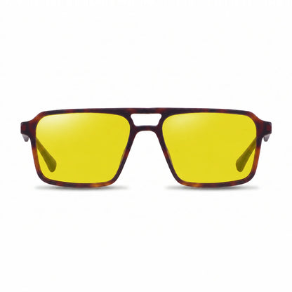 Fiore 1039 square aviator sunglasses, tortoise bio-acetate frame · ReFramed, photo 10 of 36