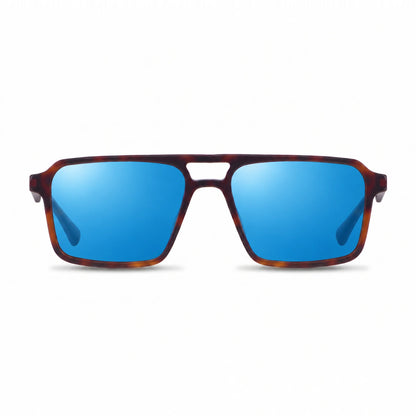 Fiore 1039 square aviator sunglasses, tortoise bio-acetate frame · ReFramed, photo 25 of 36