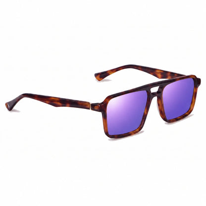 Fiore 1039 square aviator sunglasses, tortoise bio-acetate frame · ReFramed, photo 35 of 36