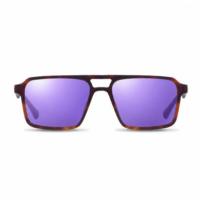 Fiore 1039 square aviator sunglasses, tortoise bio-acetate frame · ReFramed, photo 34 of 36