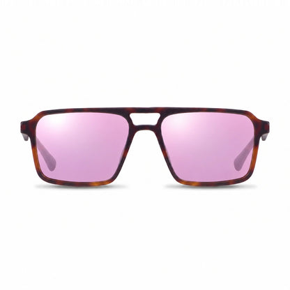 Fiore 1039 square aviator sunglasses, tortoise bio-acetate frame · ReFramed, photo 31 of 36