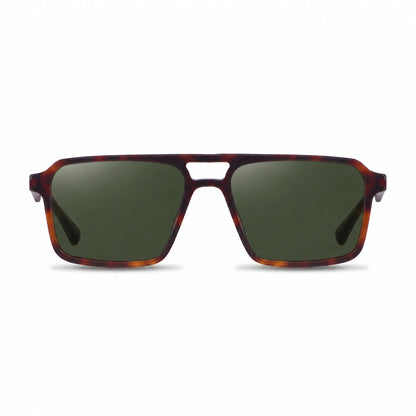 Fiore 1039 square aviator sunglasses, tortoise bio-acetate frame · ReFramed, photo 7 of 36