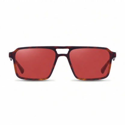 Fiore 1039 square aviator sunglasses, tortoise bio-acetate frame · ReFramed, photo 16 of 36