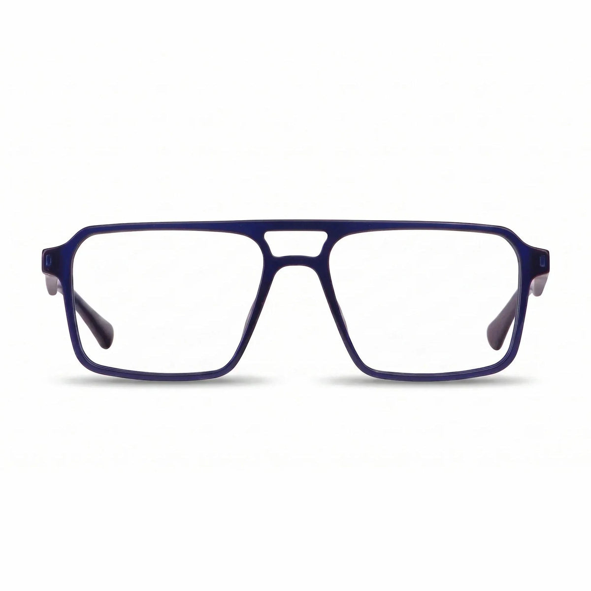 Fiore 1039 square aviator acetate and metal reading glasses, blue frame · ReFramed, photo 49 of 87