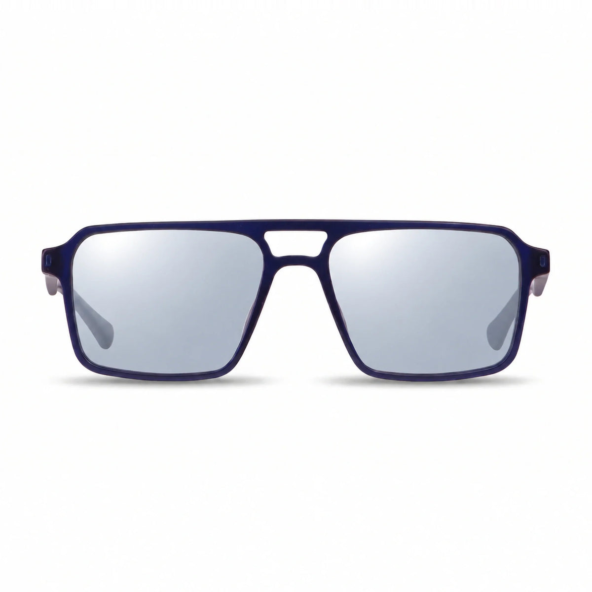 Fiore 1039 square aviator sunglasses, blue bio-acetate frame · ReFramed, photo 19 of 24