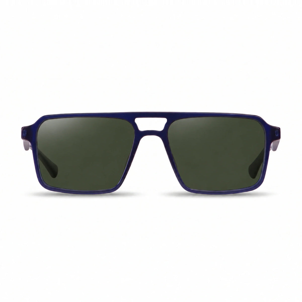 Fiore 1039 square aviator sunglasses, blue bio-acetate frame · ReFramed, photo 5 of 24