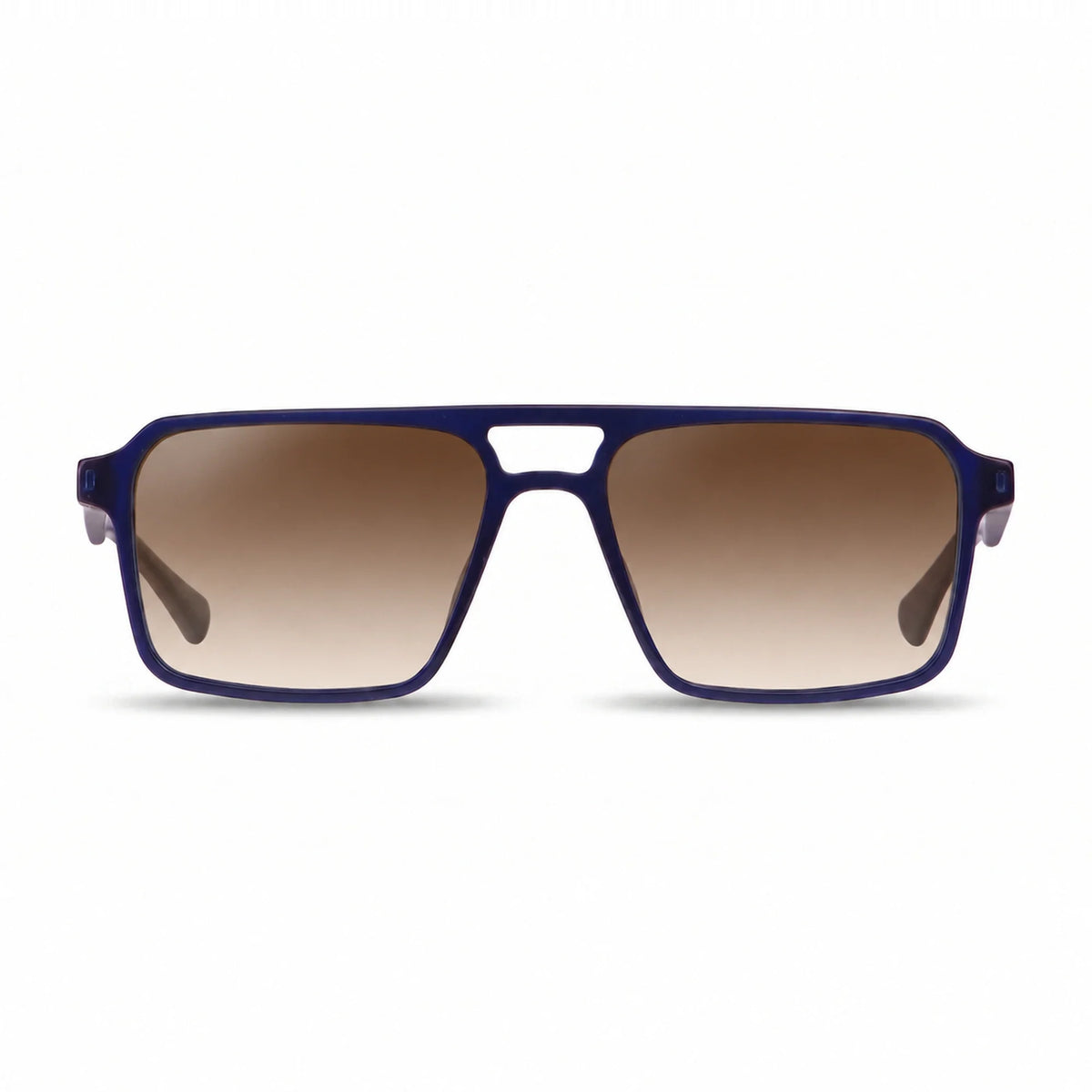 Fiore 1039 square aviator sunglasses, blue bio-acetate frame · ReFramed, photo 15 of 24