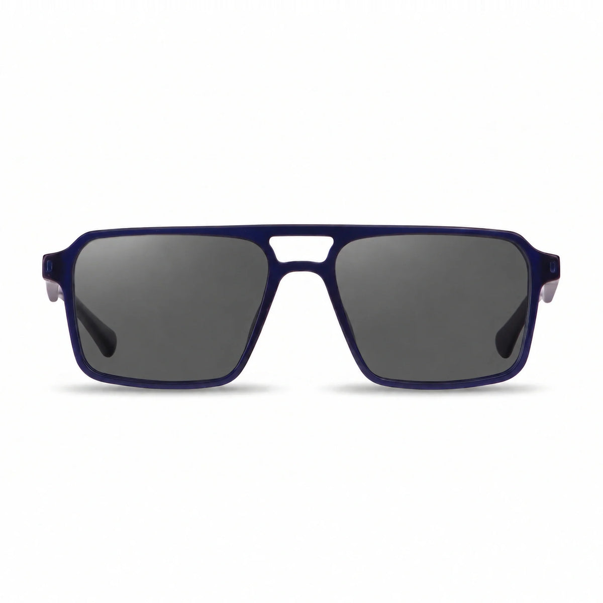 Fiore 1039 square aviator sunglasses, blue bio-acetate frame · ReFramed, photo 1 of 24