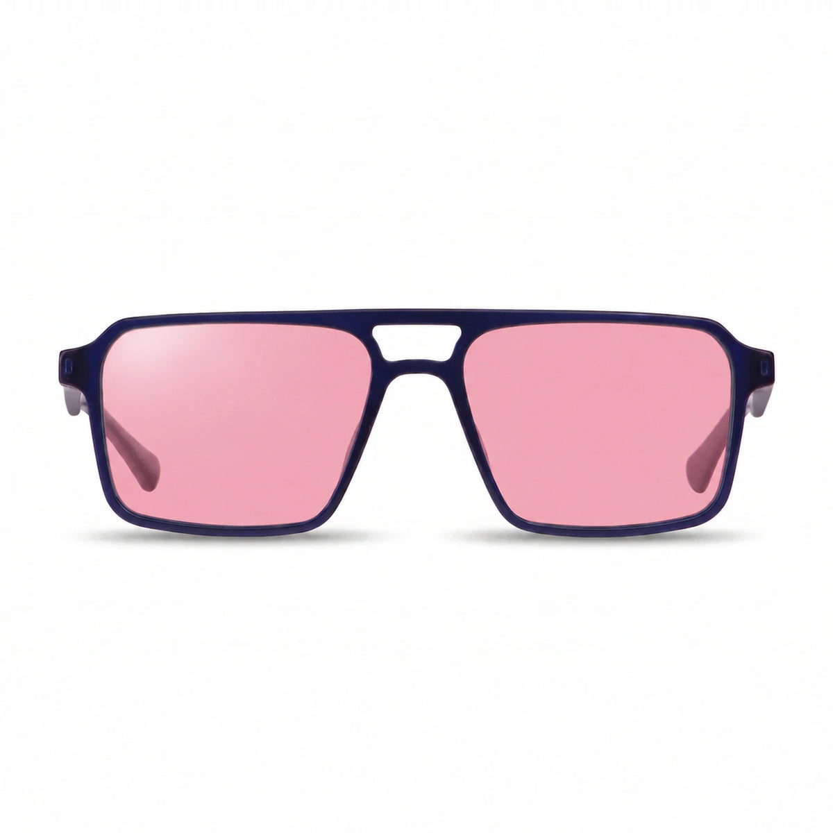 Fiore 1039 square aviator sunglasses, blue bio-acetate frame · ReFramed, photo 9 of 24