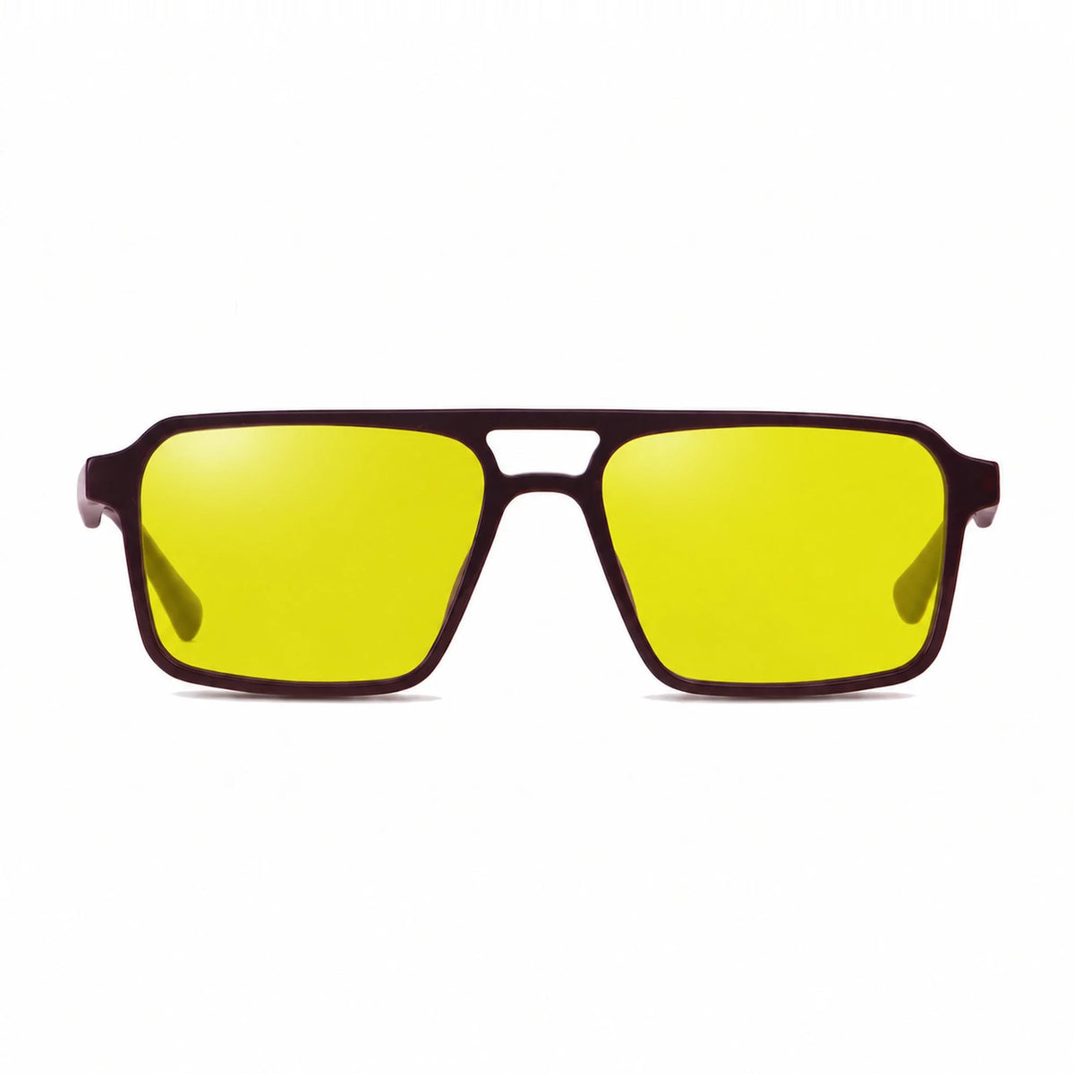 Fiore 1039 square aviator sunglasses, brown bio-acetate frame · ReFramed, photo 7 of 24