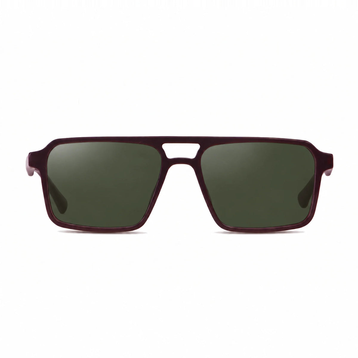 Fiore 1039 square aviator sunglasses, brown bio-acetate frame · ReFramed, photo 5 of 24