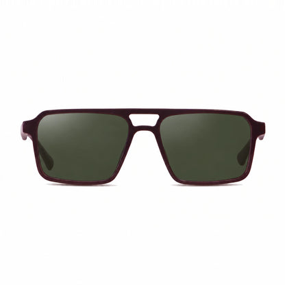 Fiore 1039 square aviator sunglasses, brown bio-acetate frame · ReFramed, photo 5 of 24