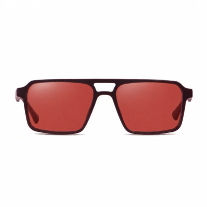 Fiore 1039 square aviator sunglasses, brown bio-acetate frame · ReFramed, photo 11 of 24