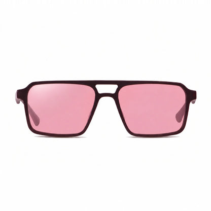 Fiore 1039 square aviator sunglasses, brown bio-acetate frame · ReFramed, photo 9 of 24