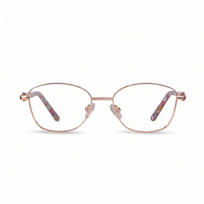 Fiore 2208 oval metal reading glasses, brown gold frame · ReFramed, photo 1 of 55