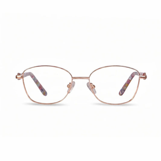 Fiore 2208 oval metal reading glasses, brown gold frame · ReFramed, photo 1 of 55
