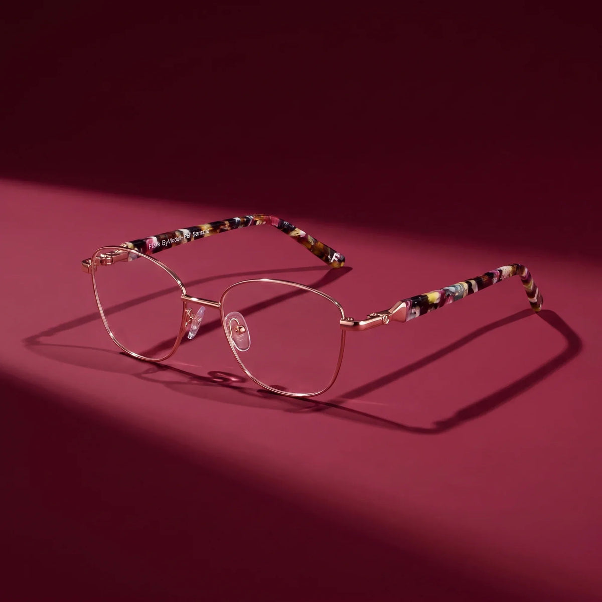 Fiore 2208 oval metal reading glasses, brown gold frame · ReFramed, photo 5 of 55