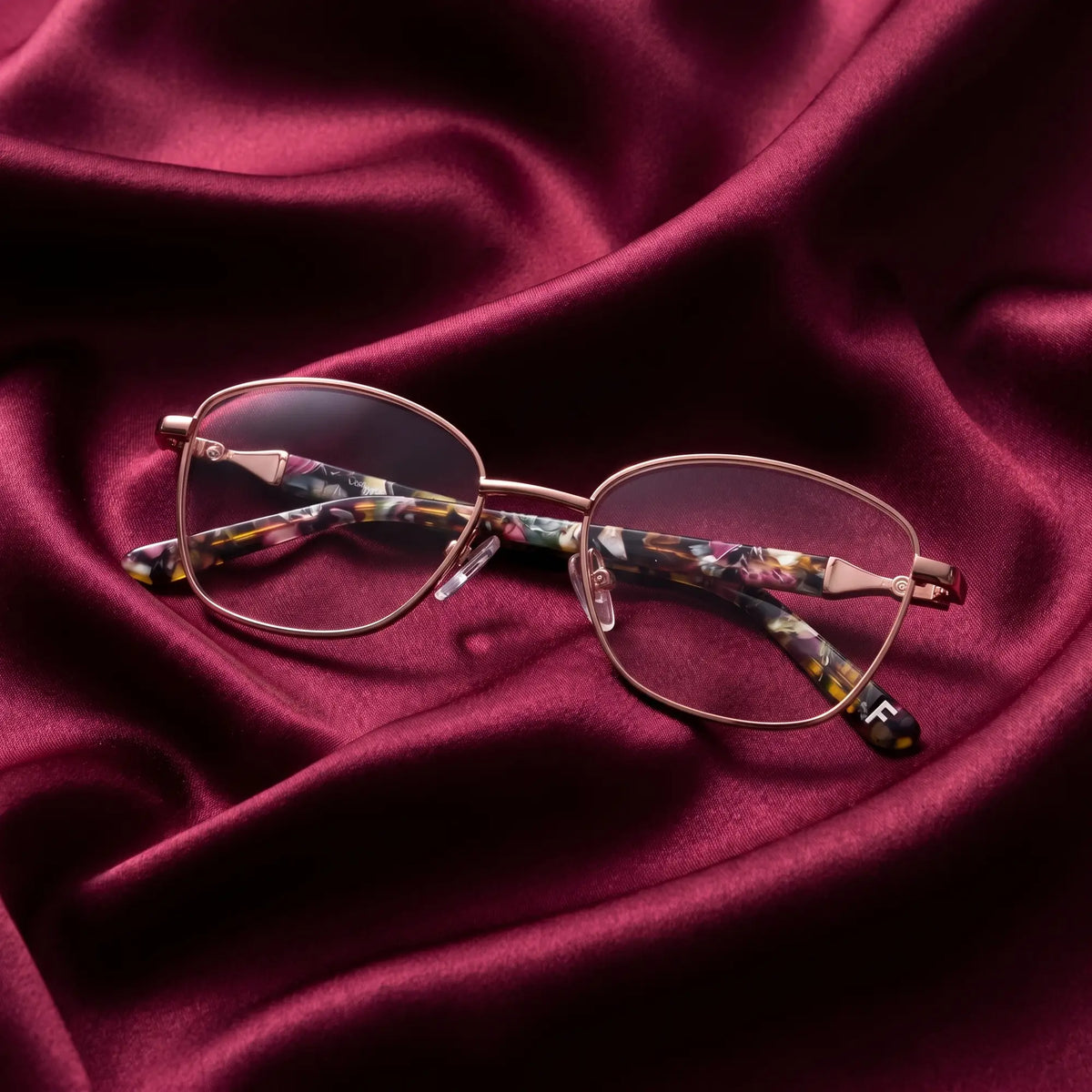 Fiore 2208 oval metal reading glasses, brown gold frame · ReFramed, photo 11 of 55