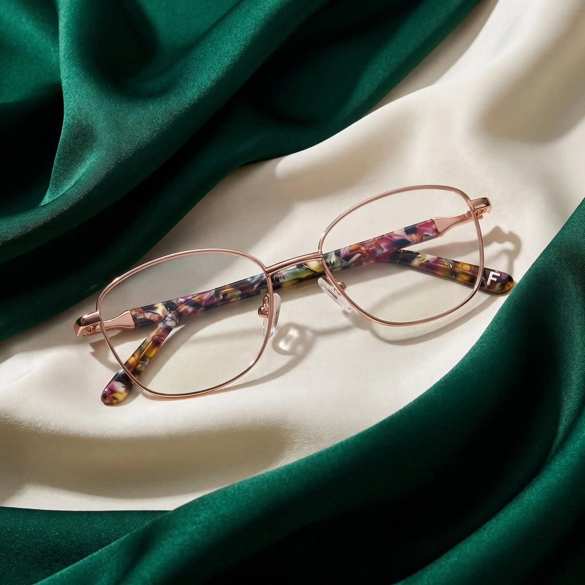 Fiore 2208 oval metal reading glasses, brown gold frame · ReFramed, photo 12 of 55