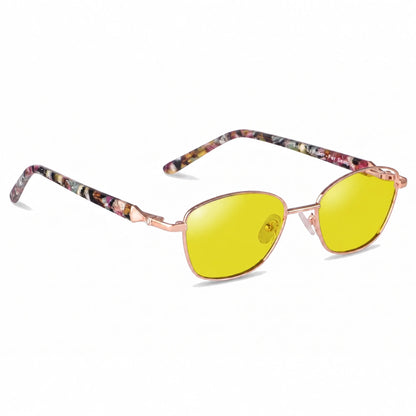 Fiore 2208 oval sunglasses, gold steel frame · ReFramed, photo 11 of 36 | Polarized UV400