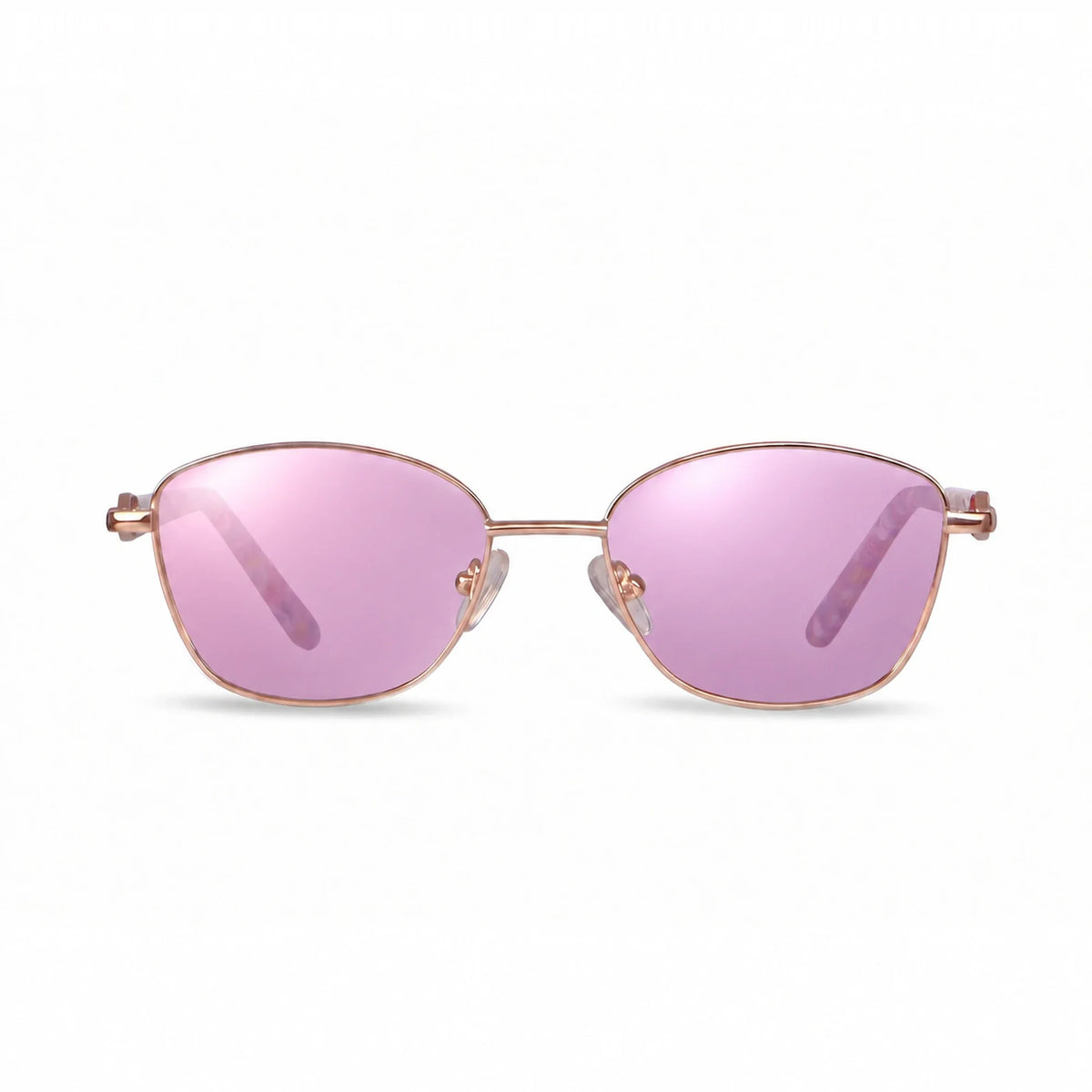 Fiore 2208 oval sunglasses, gold steel frame · ReFramed, photo 31 of 36 | Polarized UV400