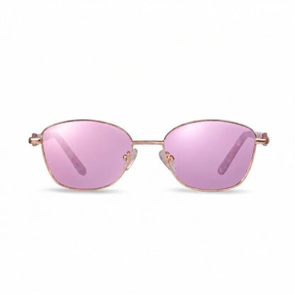 Fiore 2208 oval sunglasses, gold steel frame · ReFramed, photo 31 of 36 | Polarized UV400