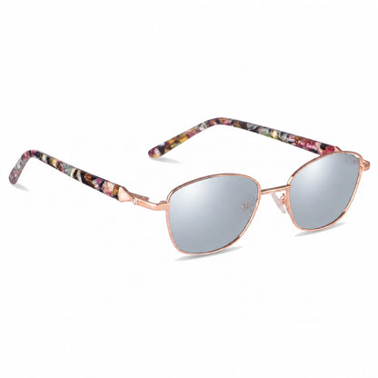 Fiore 2208 oval sunglasses, gold steel frame · ReFramed, photo 29 of 36 | Polarized UV400